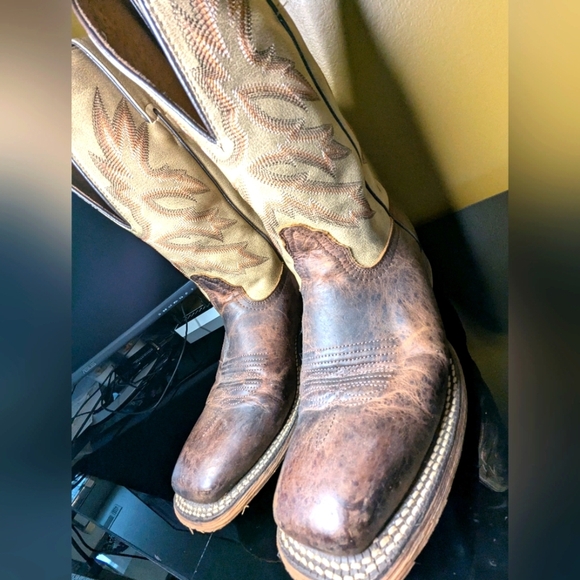 Nocona Boots Men’s Henry Western Work Boots Size 8.5 - Picture 7 of 9